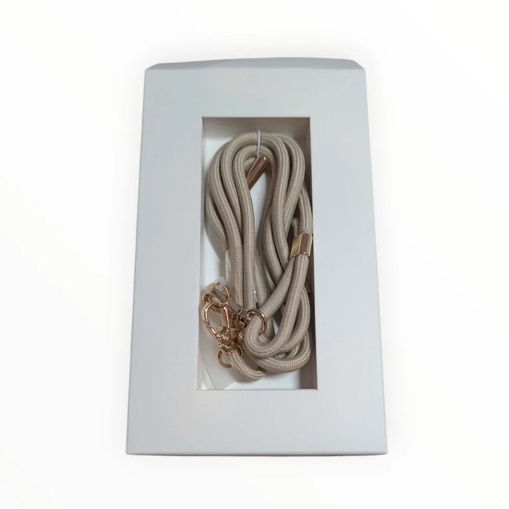 Mm2-O Case-Mate - Crossbody for Any Cell Phone - Adjustable Taupe Rope